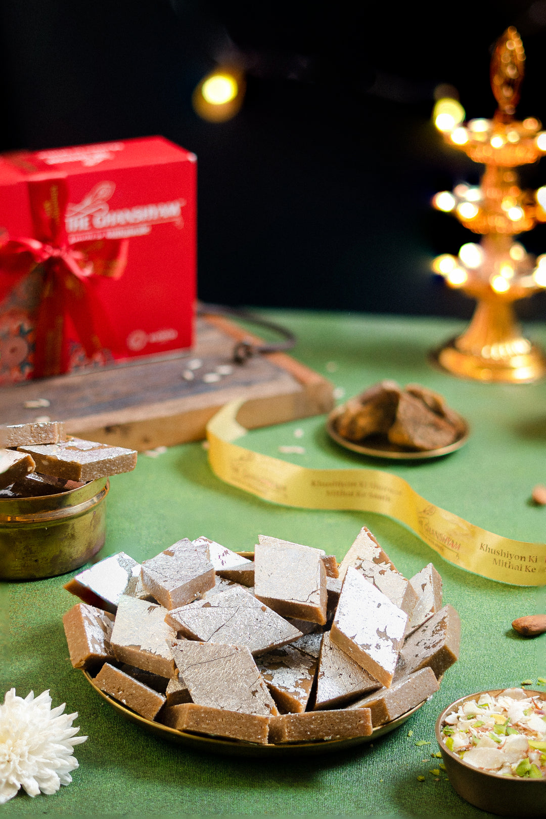 Jaggery Kaju Katli