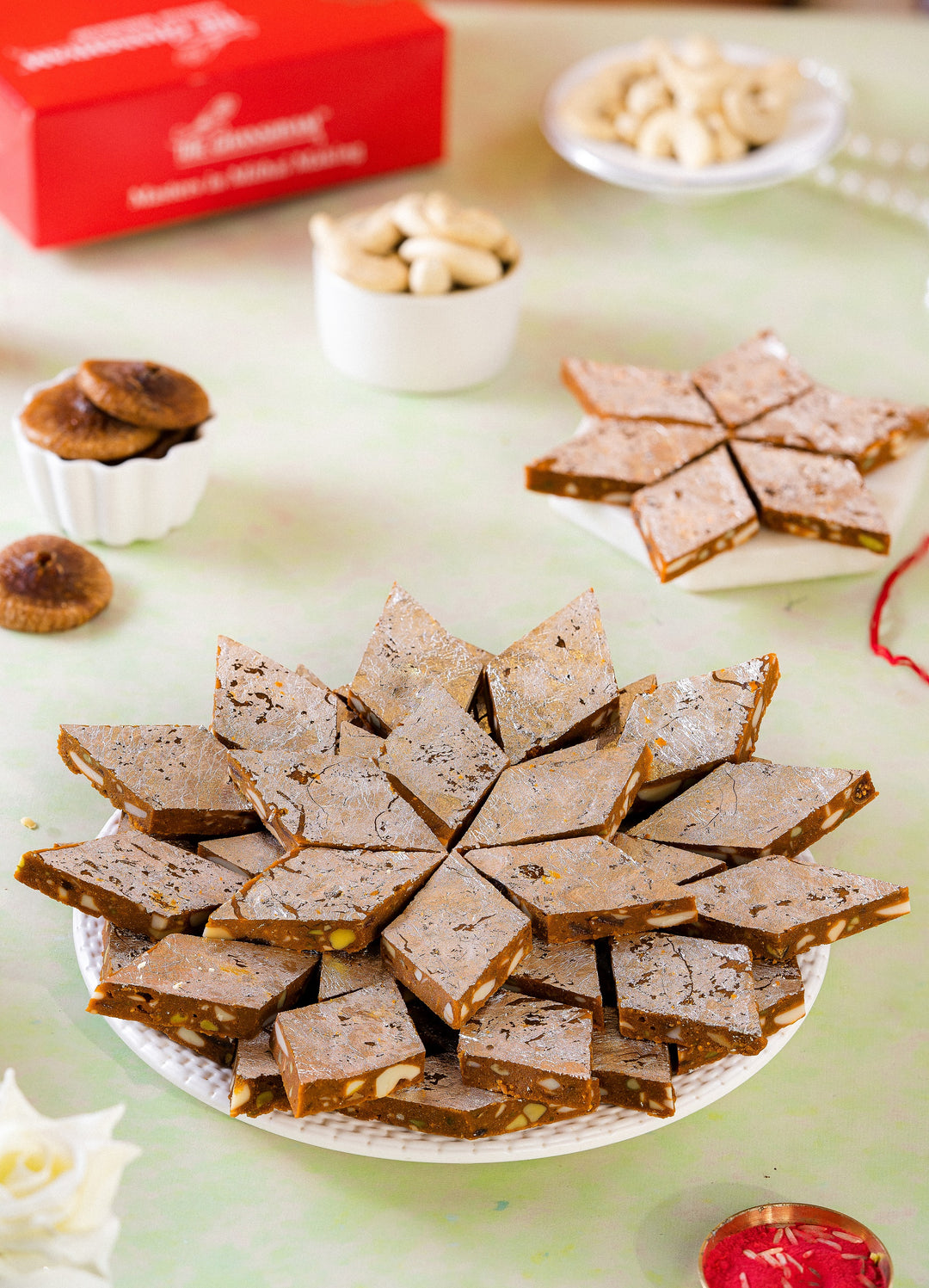 Kaju Anjeer Burfi