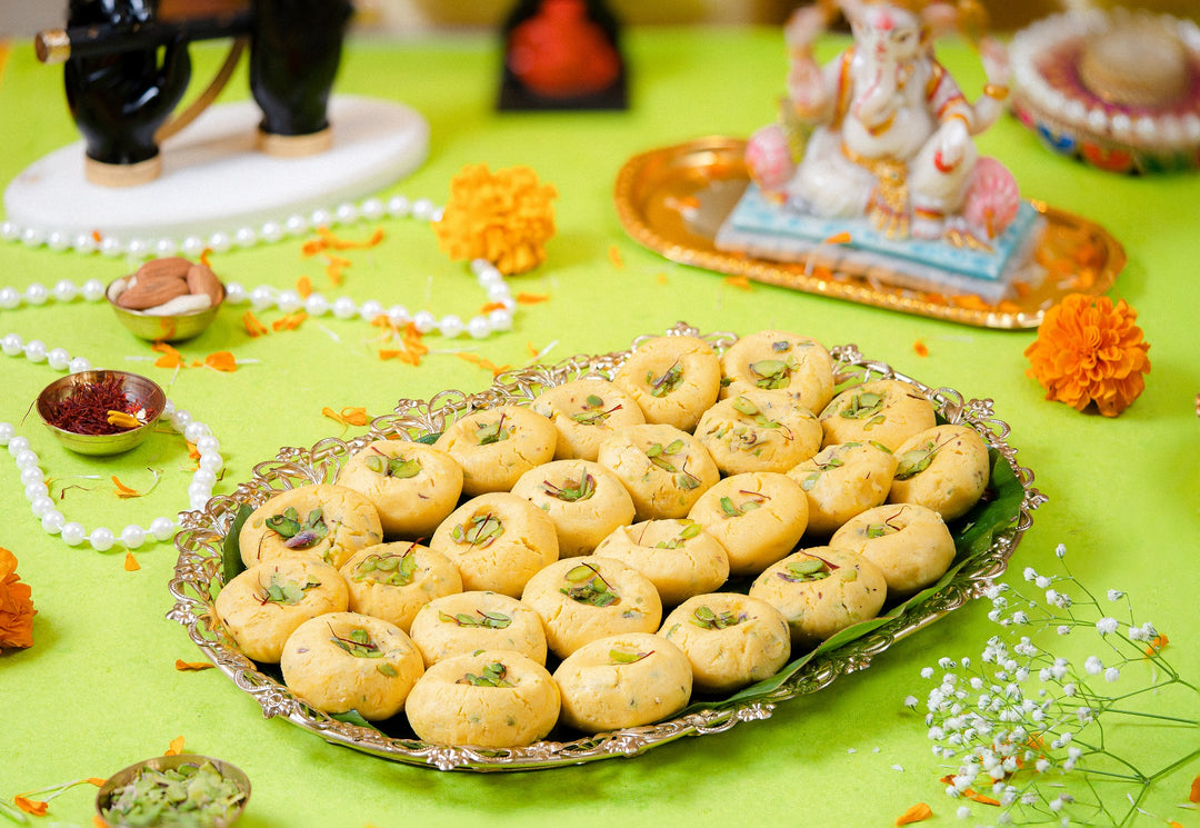 Khoya Kesar Peda